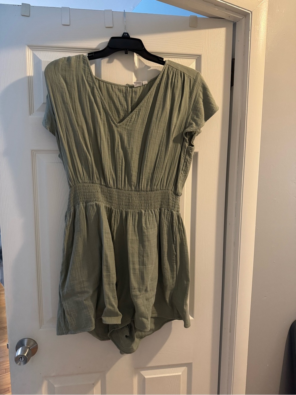 GAP Olive Green Girls One-Piece Romper